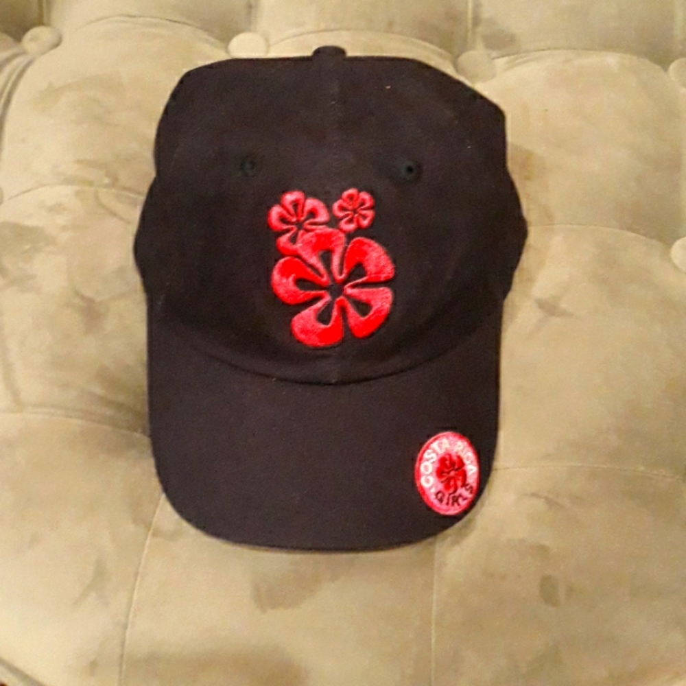 Costa Rica Girls, Adjustable Womens hat, Navy/ Hot Pink, NWOT, Never been worn.